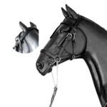 کله گیر چرمی تمرین شو اسب عرب|کلگی چرم plain