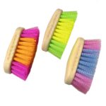 برس قشو اسب |برس سه رنگ کوچک - Image 2