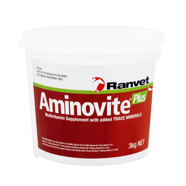 مکمل مولتی‌ ویتامین اسب آمینوویت پلاس Aminovite Plus